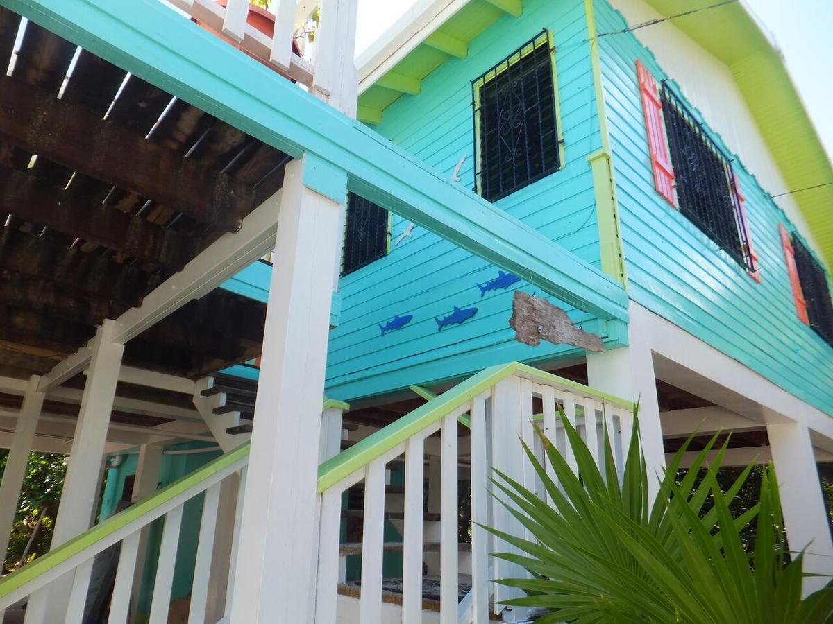 The Bottle Tree House Villa Caye Caulker Buitenkant foto